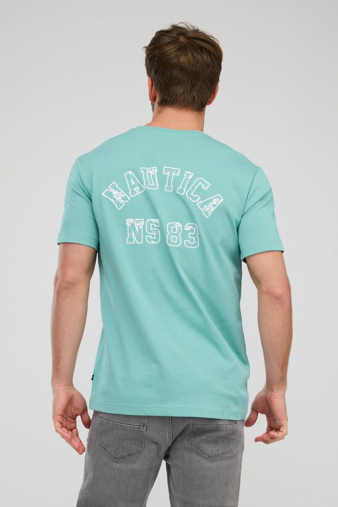 חולצת טי-שירט קצרה לגברים