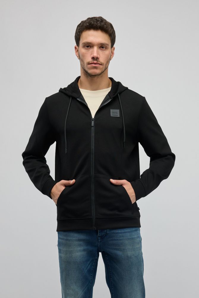 סווטשירט עם רוכסן מלא Nautica לגברים