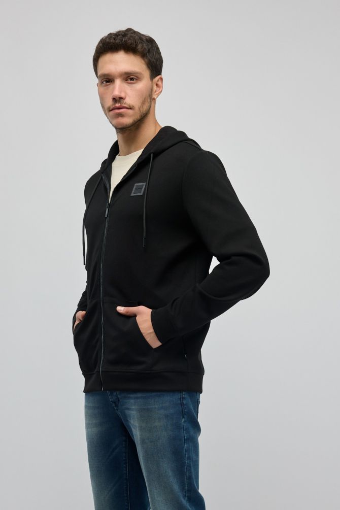 סווטשירט עם רוכסן מלא Nautica לגברים