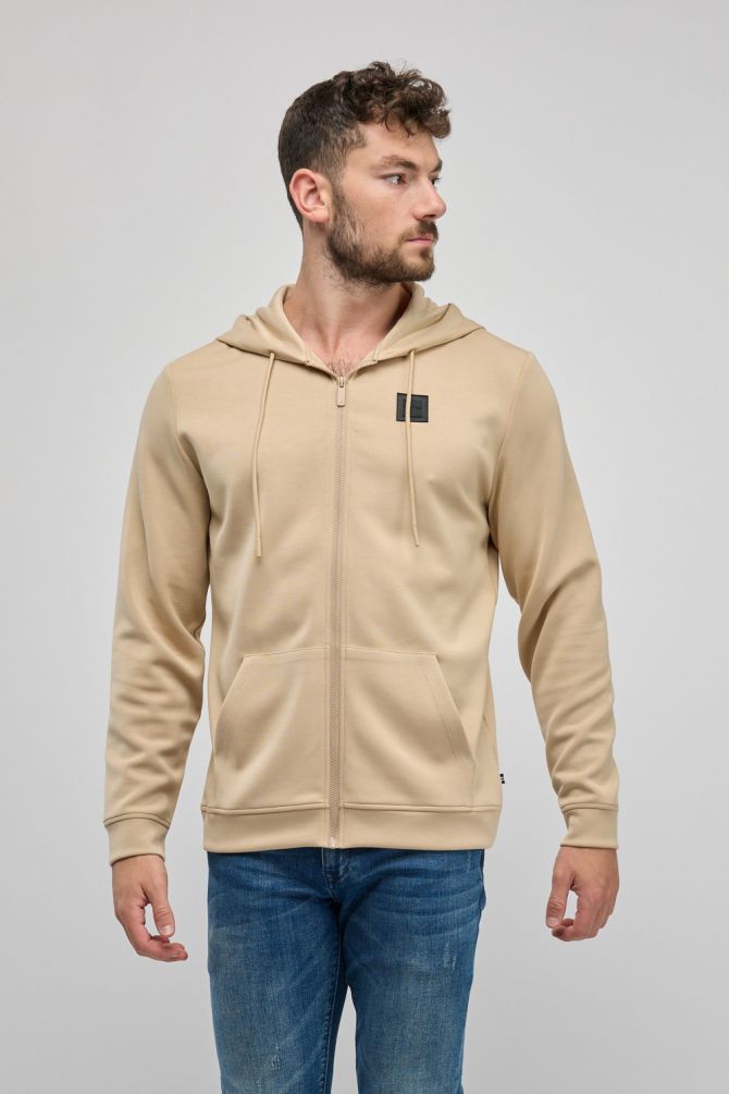 סווטשירט עם רוכסן מלא Nautica לגברים