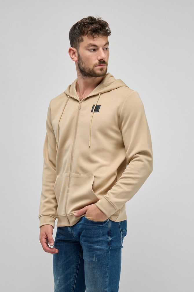 סווטשירט עם רוכסן מלא Nautica לגברים