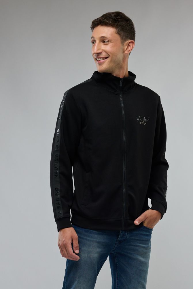 סווטשירט עם רוכסן מלא Nautica לגברים