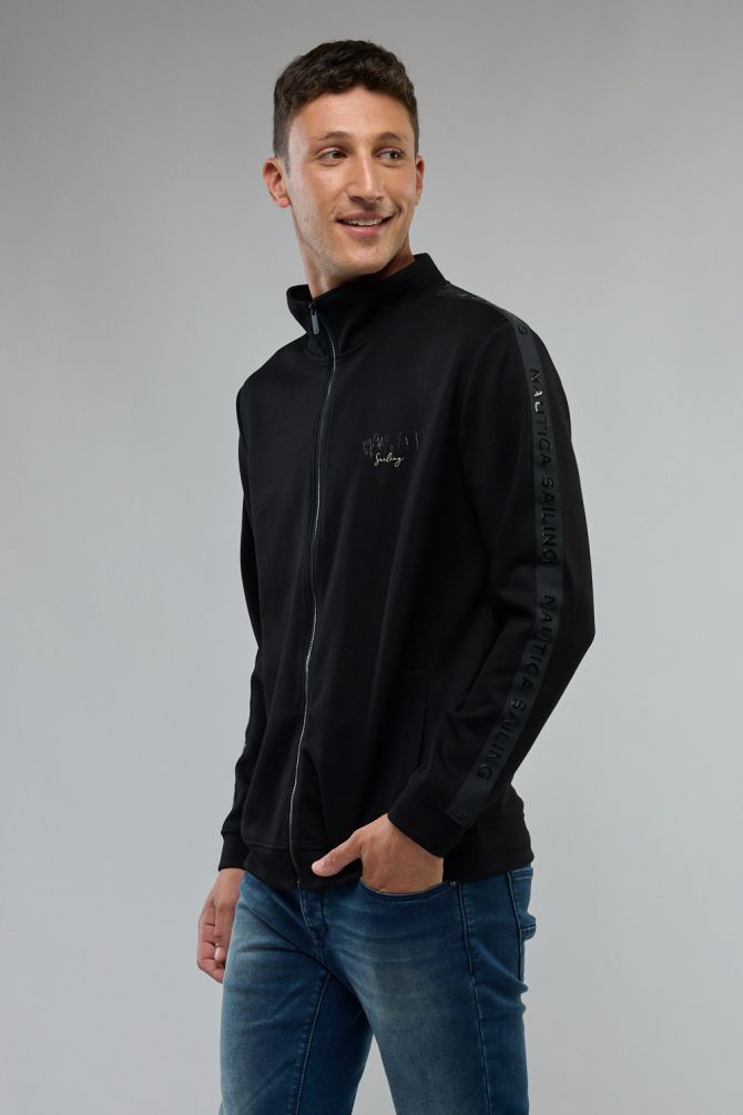 סווטשירט עם רוכסן מלא Nautica לגברים