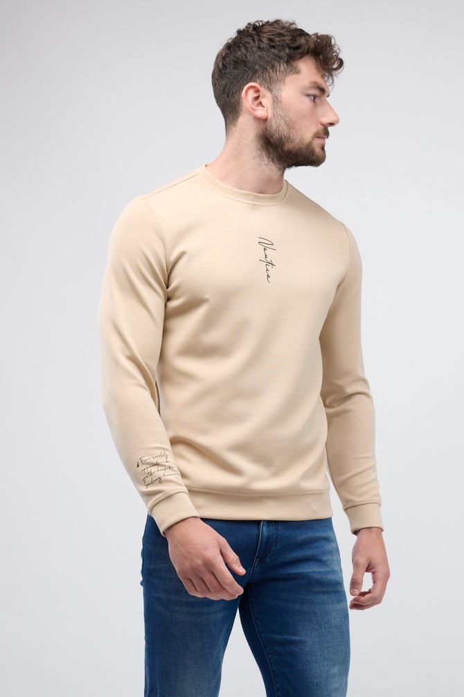 סווטשירט Nautica עם כיתוב לגברים