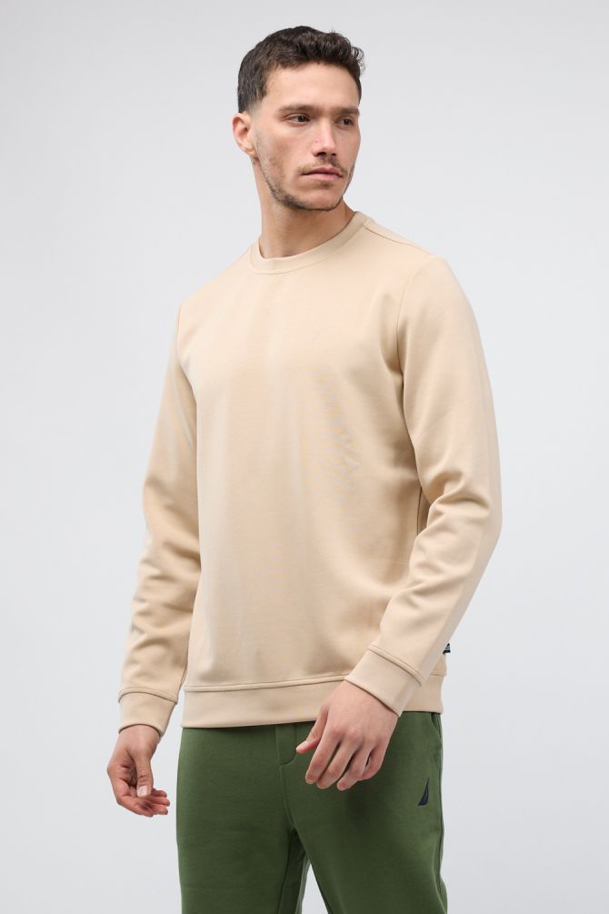 סווטשירט Nautica עם רקמה לגברים