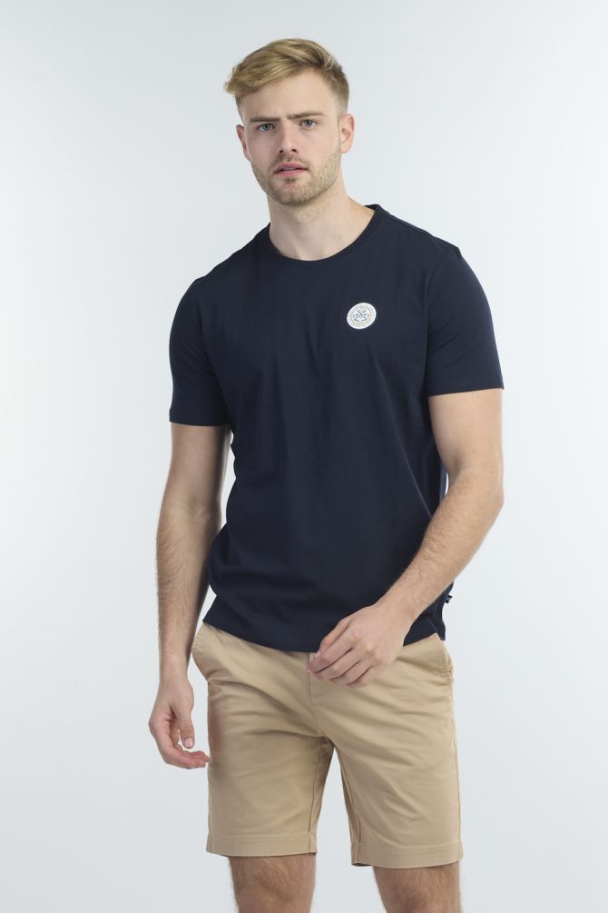 טי שירט צווארון עגול לגבר