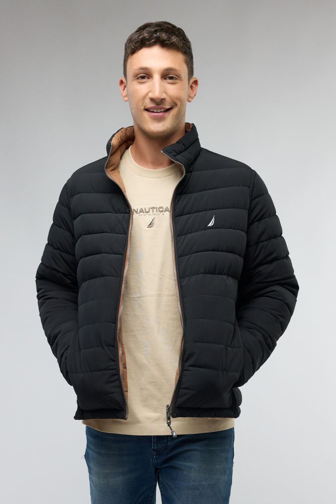 ג’קט פופר דו צדדי Nautica לגברים