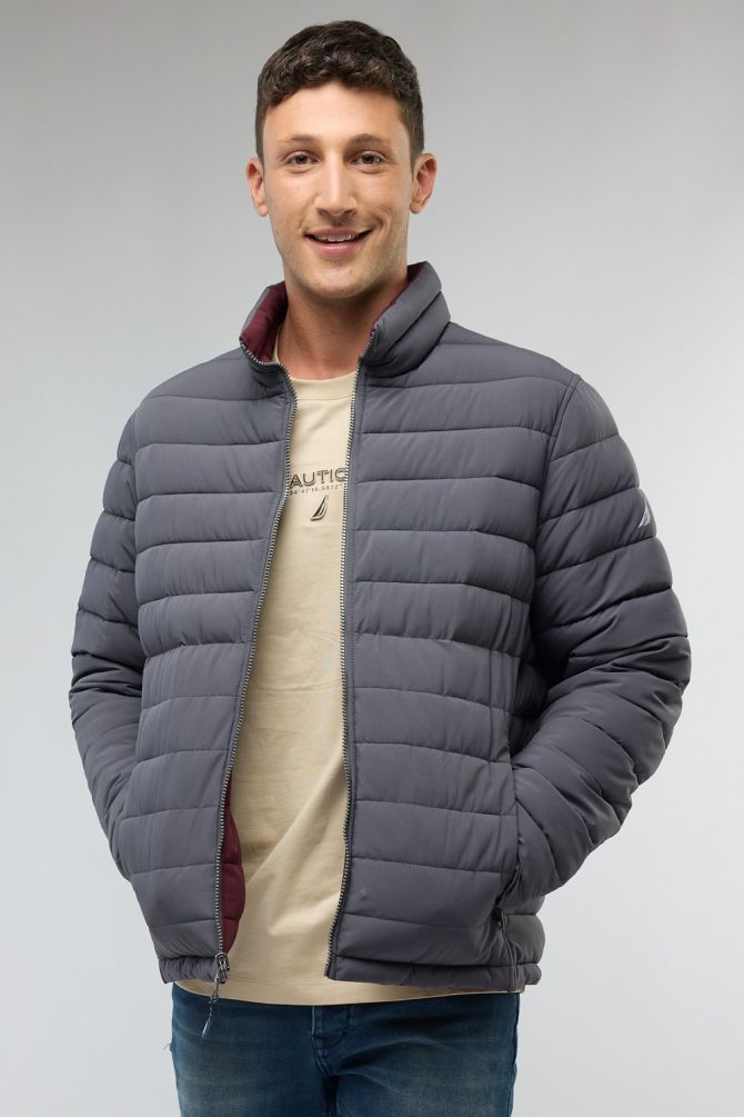 ג’קט פופר דו צדדי Nautica לגברים