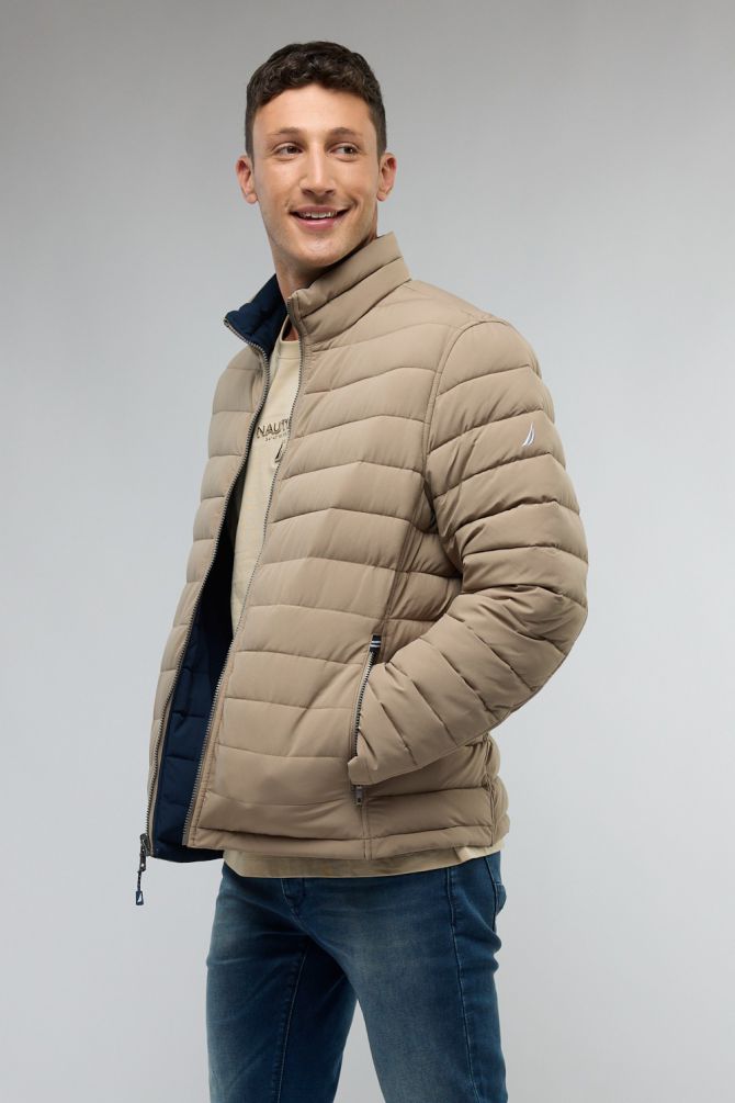 ג’קט פופר דו צדדי Nautica לגברים