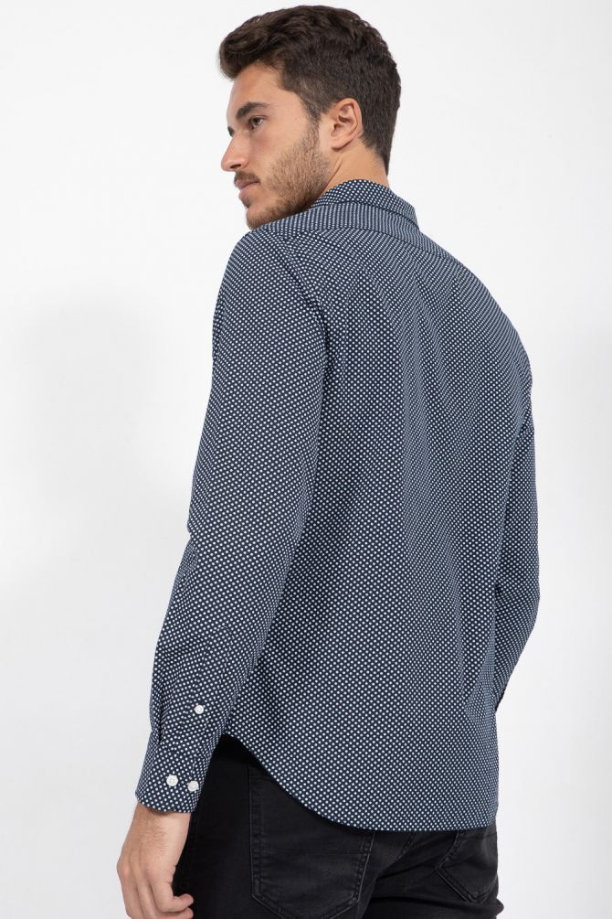 חולצה מכופתרת TAILORED FIT בהדפס פרחים