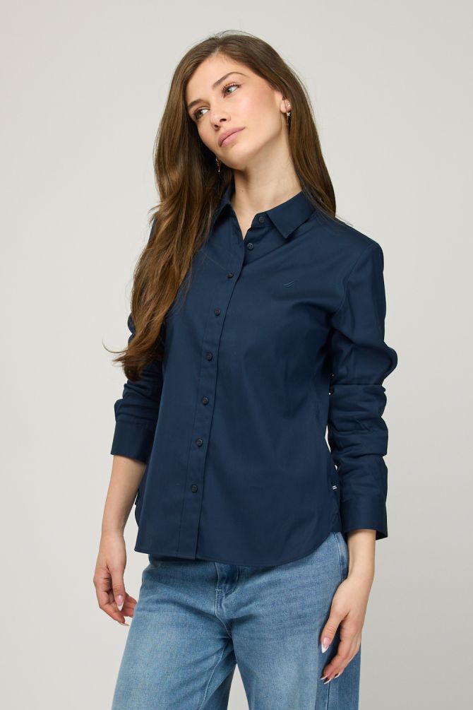 חולצת בד ארוכה לנשים