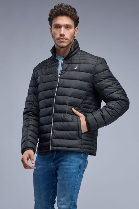 מעיל מרופד NAUTICA  עם לוגו לגברים