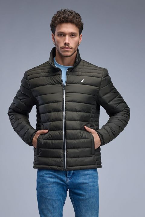 מעיל מרופד NAUTICA  עם לוגו לגברים