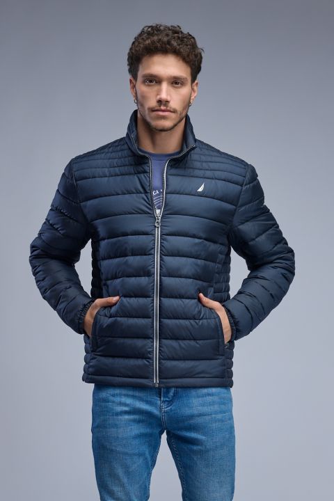 מעיל מרופד NAUTICA  עם לוגו לגברים