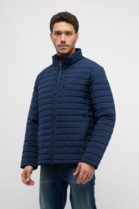 ג’קט סופטשל מרופד לגברים Nautica