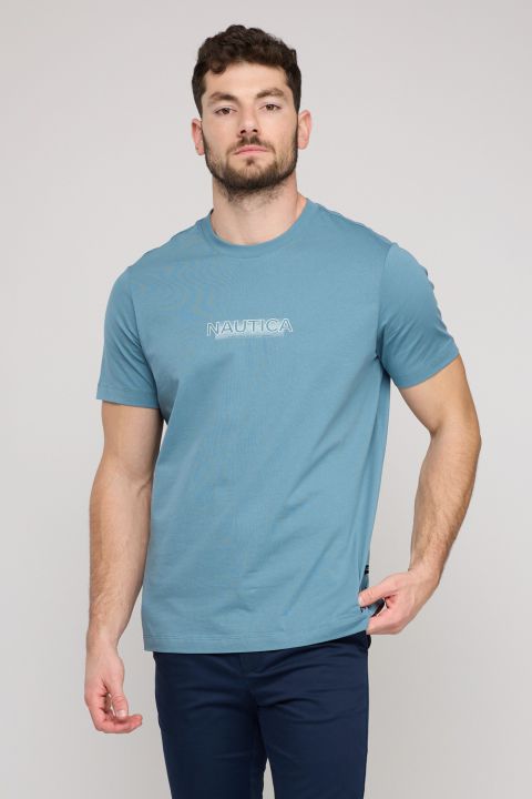 חולצת טי-שירט קצרה לגברים