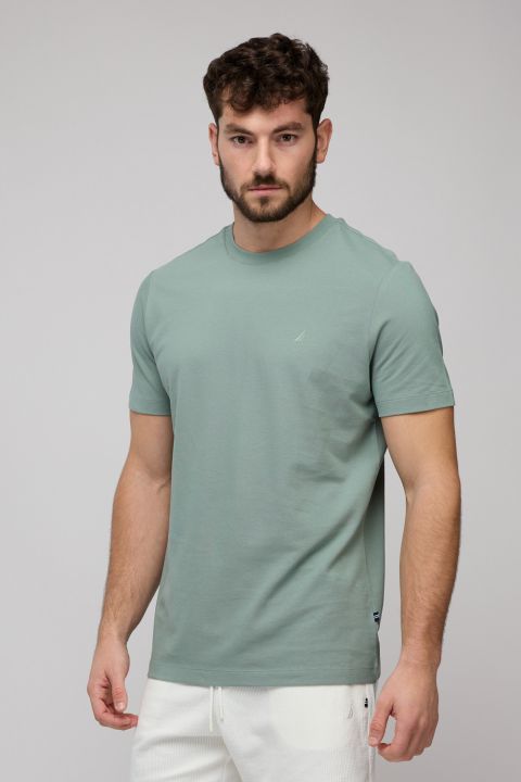 חולצת טי-שירט קצרה לגברים