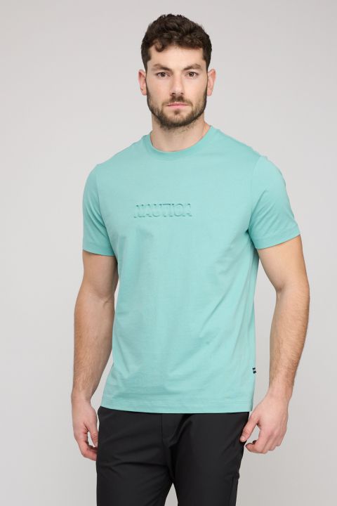 חולצת טי-שירט קצרה לגברים