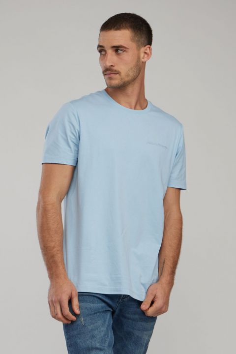 טי שירט עם שרוולים קצרים והדפס Nautica לגברים