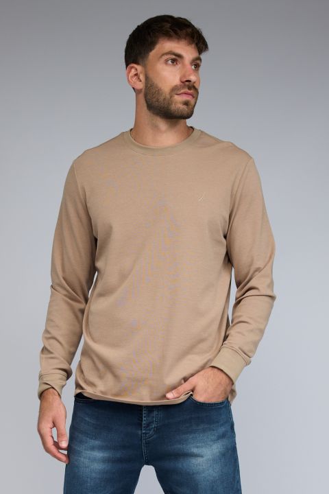 סווטשירט עם לוגו Nautica רקום לגברים