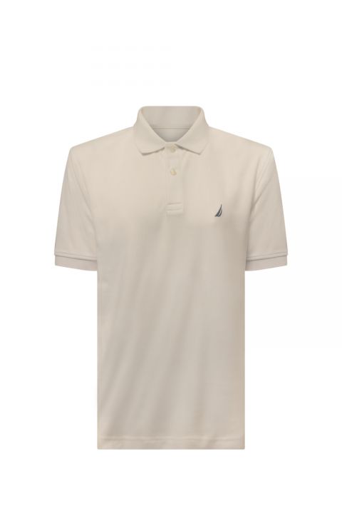 חולצת פולו Nautica לגברים עם לוגו רקום