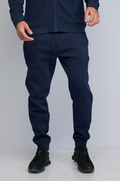 מכנסי טרנינג Nautica עם כיסי רוכסן לגברים