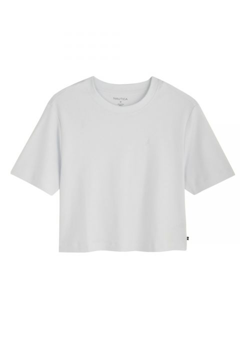 טי שירט עם שרוולים קצרים Nautica לנשים