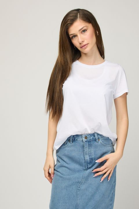 חצאית ג’ינס ארוכה לנשים