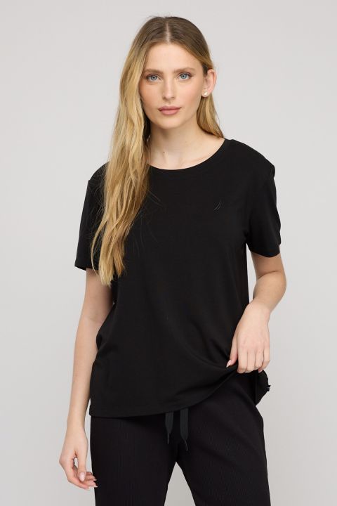 חולצת טי בייסיק לנשים OVERSIZED