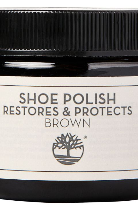 פוליש לשיקום ושמירה על הנעל בגוון חום