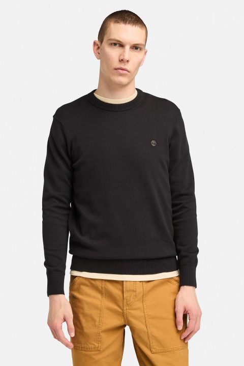 סריג עם פתח צוואר עגול