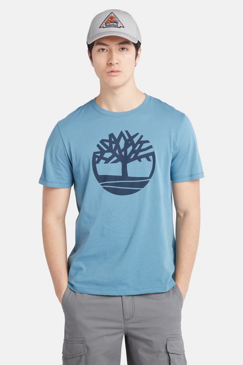 טי שירט הדפס לוגו Timberland לגברים