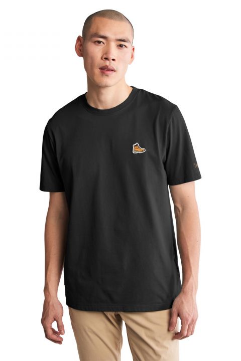 טי שירט לגבר עם פאץ’ YELLOW BOOT