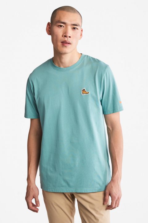 טי שירט לגבר עם פאץ’ YELLOW BOOT