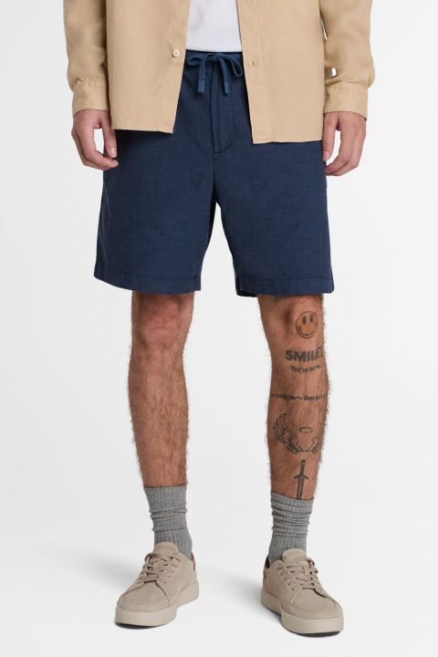 מכנסי ברמודה Timberland עם שרוך במותן לגברים