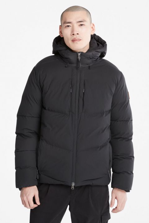 מעיל עם מחמם צוואר מובנה וקפוצ’ון מתכוונן