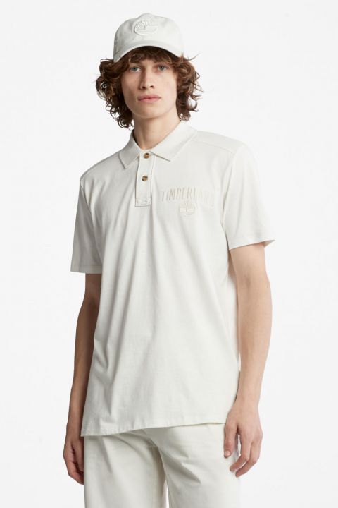 חולצת פולו לגבר עם רקמת לוגו TIMBERLAND