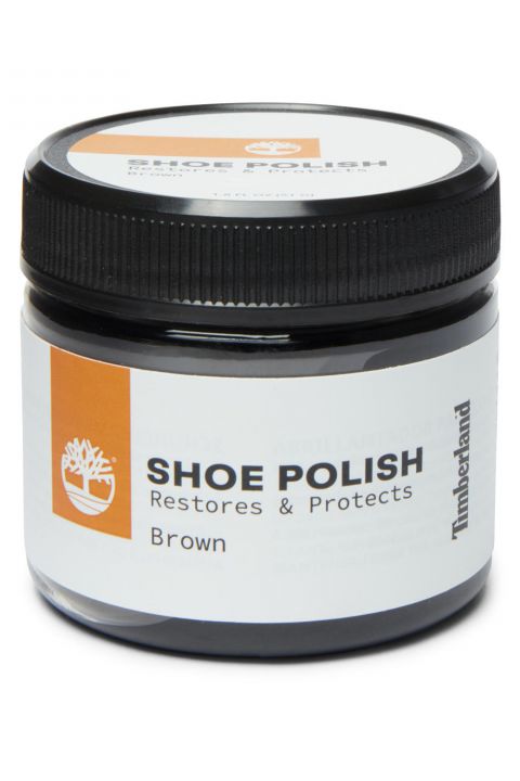 פוליש לנעליים בצבע חום