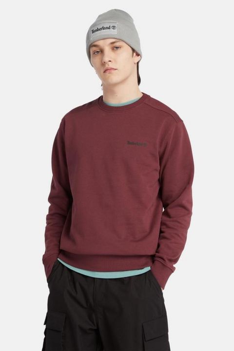 סווטשירט עם צווארון עגול לגברים של טימברלנד