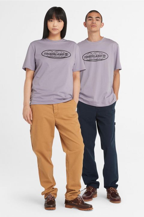 טי שירט Timberland עם הדפס יוניסקס