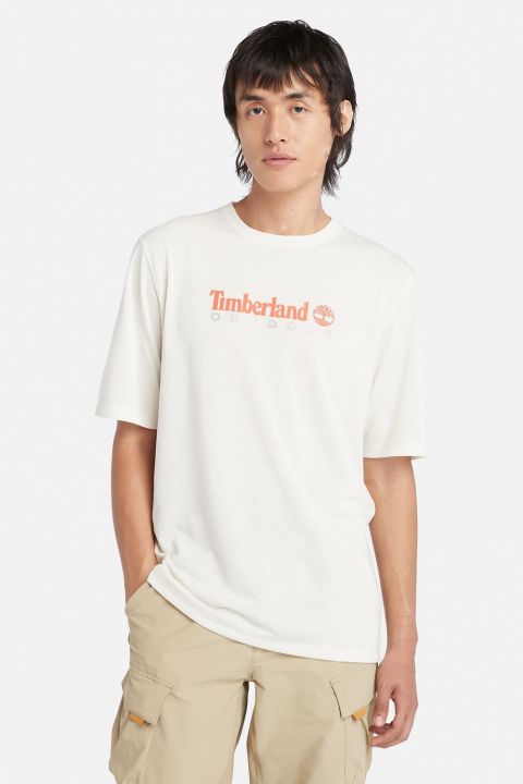 טי שירט Timberland עם הגנת UV לגברים