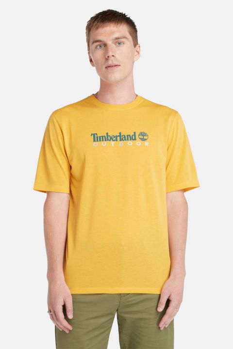 טי שירט Timberland עם הגנת UV לגברים