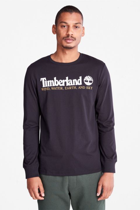 טי שירט שרוולים ארוכים WIND,WATER,EARTH & SKY