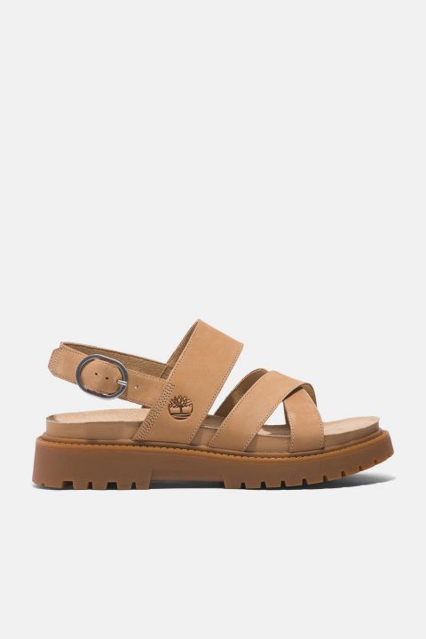 סנדלי Clairemont Way Cross-Strap לנשים בצבע בז’