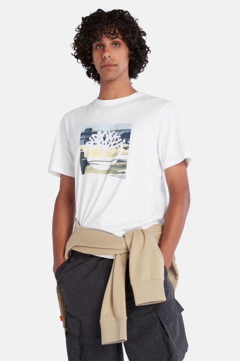 חולצת טי שירט ”Coast” לוגו גרפי