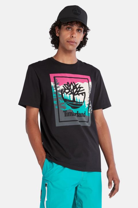 חולצה טי שירט לגבר בסגנון טבע