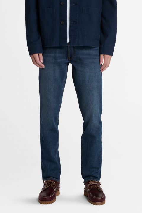 מכנסי ג’ינס גזרה ישרה לגברים