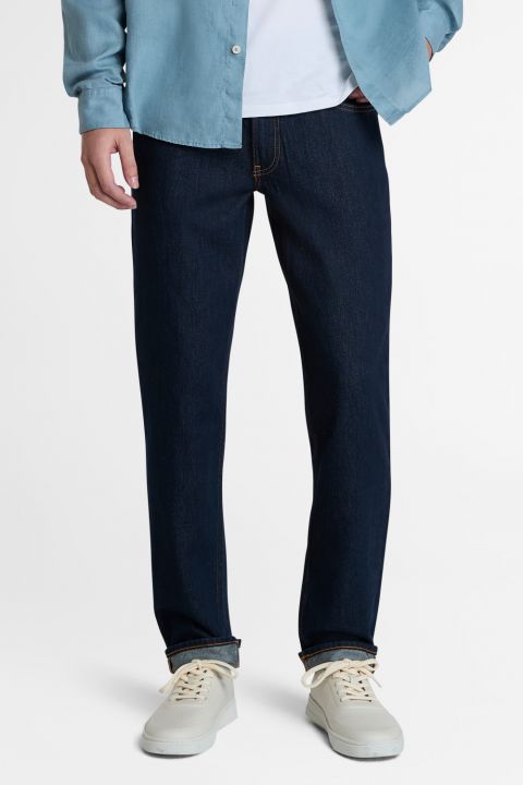 מכנסי ג’ינס גזרה ישרה לגברים