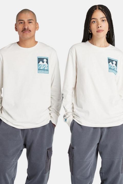 חולצת טי שירט UNISEX ארוכה טימברלנד