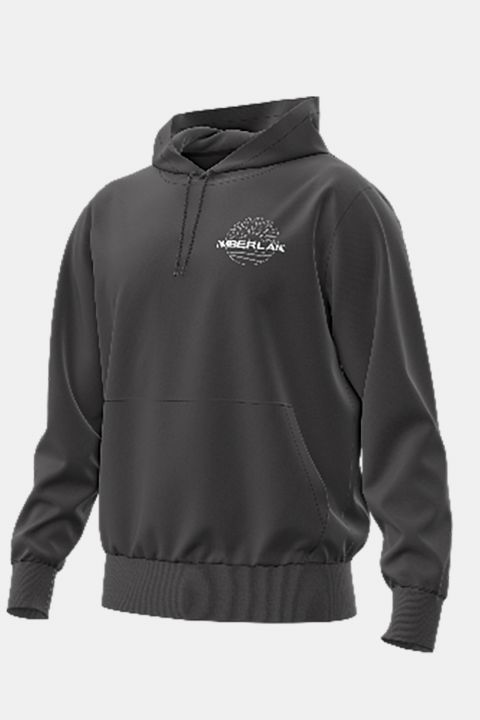 סווטשירט עם קפוצ’ון והדפס Timberland בגב לגברים